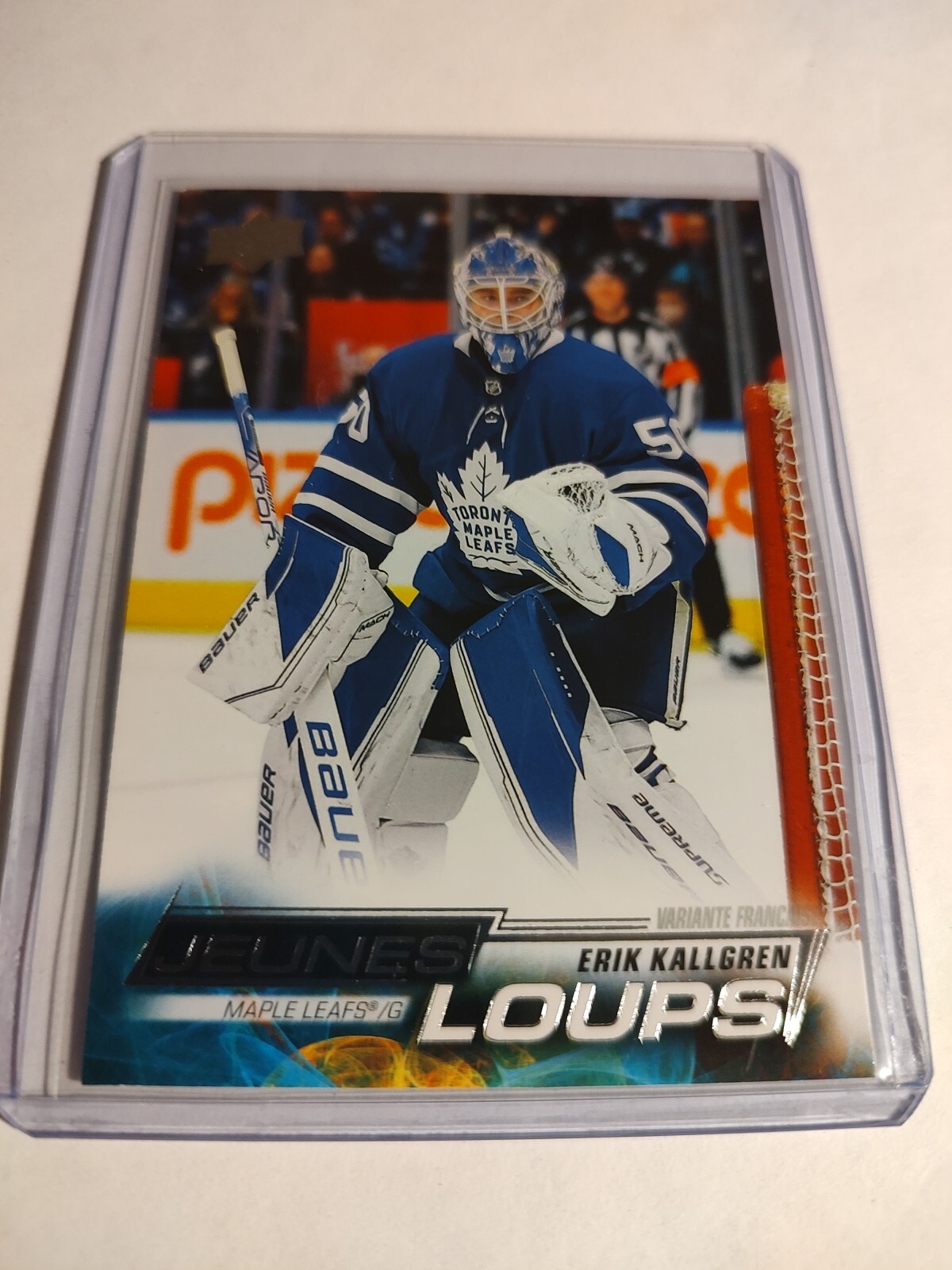 2022-23 Upper Deck Series 1 - Young Guns French #208 Erik Kallgren (RC)