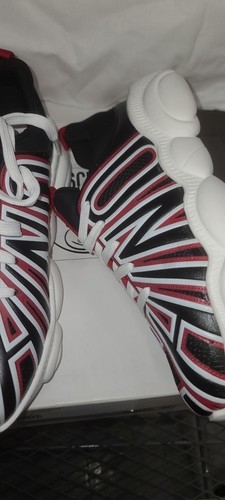 NIB MOSCHINO MENS RETE +NEOP NERO MENS SZ.SNEAKER U.S. 7 - Picture 2 of 5