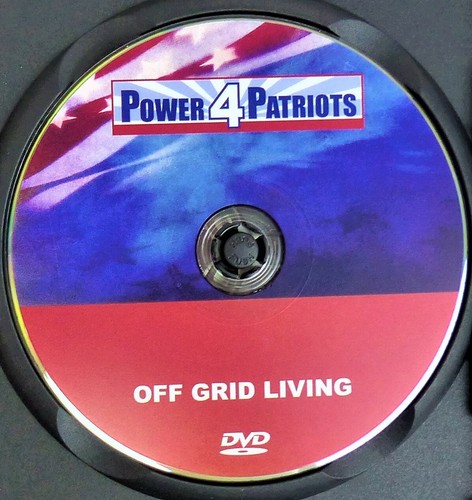 POWER FOR PATRIOTS Off Grid Living, Your Guide To Energy Independence - DVD EUC - Imagen 5 de 6