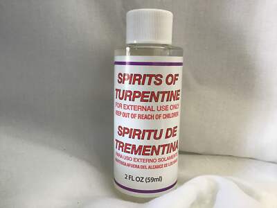 Turpentine Sign Spirits of Turpentine | eBay
