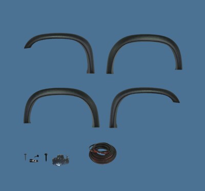 Chrome Wheel Well / Fender Trim Moldings 4PC Set For 1993-1998 Toyota T100 Pickup Truck