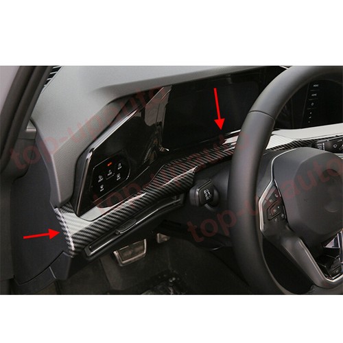 Real Carbon Fiber Interior Center Console Panel Cover For Real Carbon Fiber Interior Center Console Panel Cover For