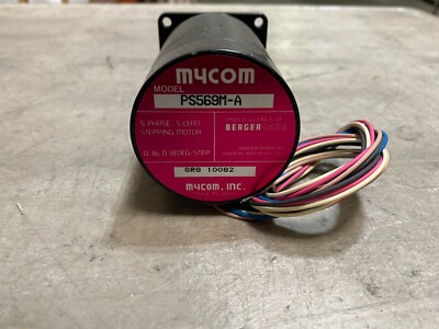 Mycom PS569M-A 5-Phase 5-Lead Stepper - Berger Lahr Stepping Oriental Motor 