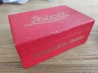 Genuine Leica Leitz Empty Red Box for Leica III