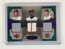 Griffey Jr 2005 UD Premier GU Swatches 1/1 Extremely Rare ONE OF ONE ,#KGD