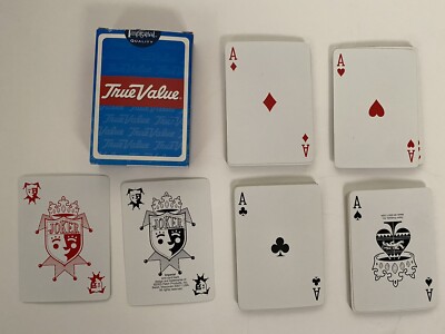 2004 TRUE VALUE Playing Cards Complete Patch Products Gently Used