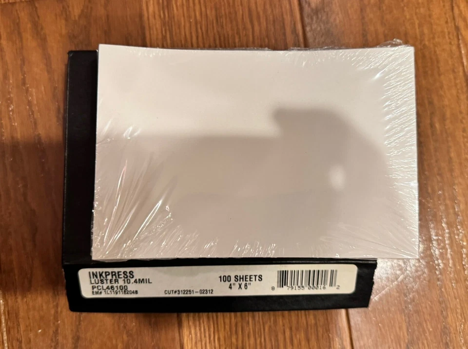 Impress Luster 4x6 Photo Paper 100 Sheets Sealed PCL 46100 - Image 3 of 3