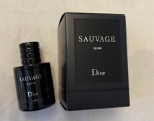 Dior Sauvage Elixir Concentrated Cologne for Men Travel Size 7.5 ml NIB