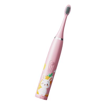 Cute Bunny Pink Kids Electric Toothbrush IP7 Waterproof | eBay