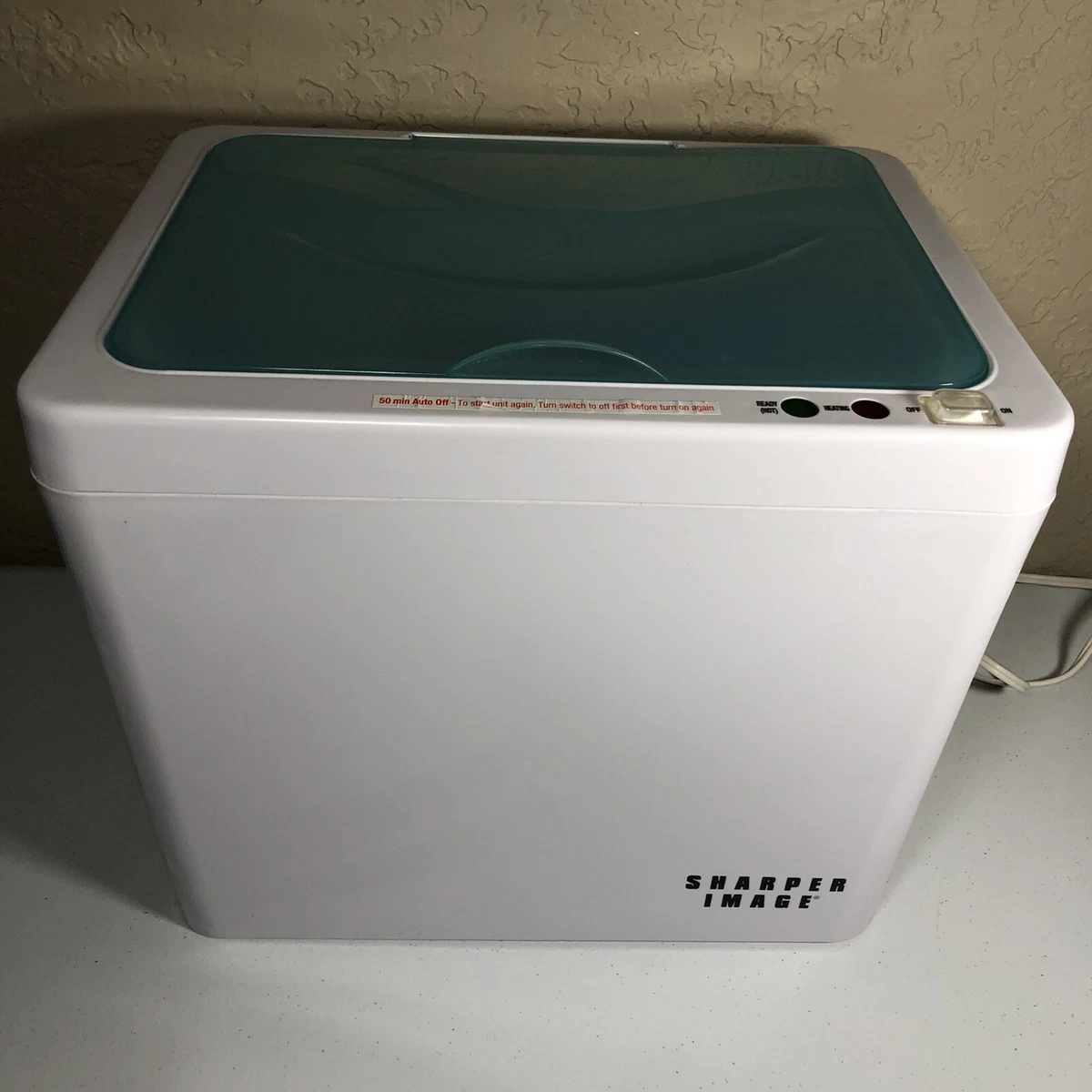Sharper Image Towel Warmer 2 Large Towels Compact 20 Minutes TESTED WORKS  EUC | eBay