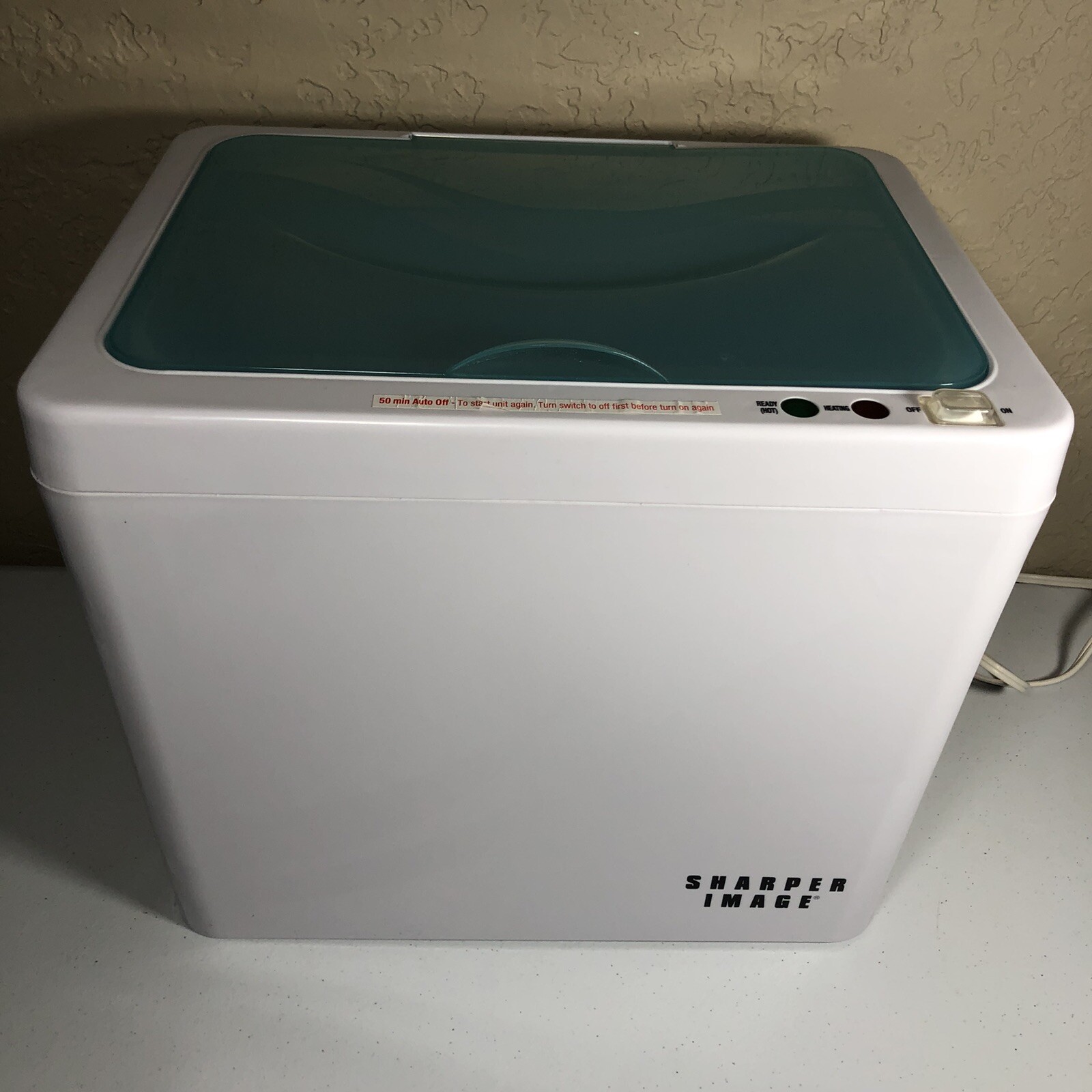 Sharper Image Towel Warmer 2 Large Towels Compact 20 Minutes TESTED WORKS  EUC | eBay