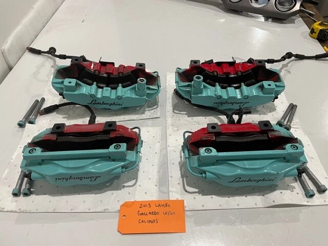 13 LAMBORGHINI GALLARDO LP560 原始设备制造商 BREMBO 前后制动计算器 08-15 — 第 4/4 张图片