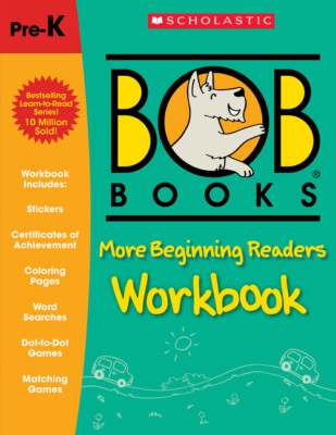 Bob Books - More Beginning Readers Workbook Phonics, Writing Practice, Stic...