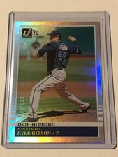 2019 Donruss Baseball 1985 Retro Career Stat Line Kyle Gibson #242 /500! Twins