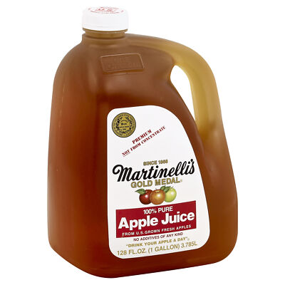Martinelli's Juice Apple 128 oz (Pack of 4)