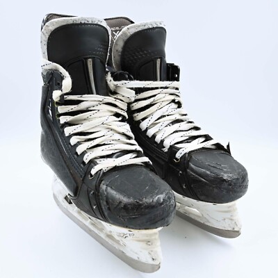 Bauer Vapor Hyperlite Pro Stock Ice Hockey Skates Size 7.5 DA Used Bruins NHL