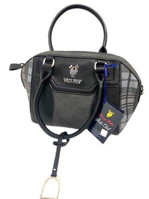Harvey Miller Polo Club Tasche ''Spectator Collection'' schwarz/grau