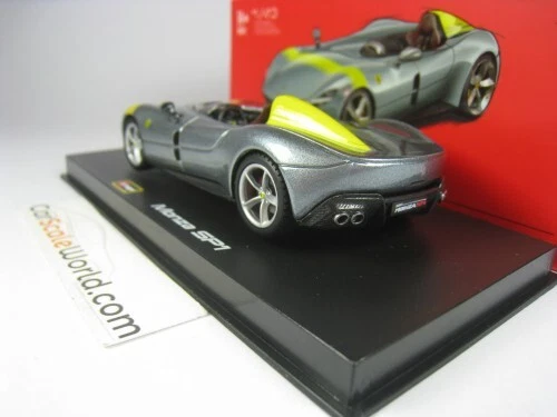 FERRARI MONZA SP1 1/43 BBURAGO SIGNATURE (SILVER/YELLOW) - Imagen 3 de 3