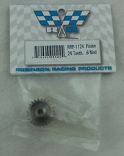 Robinson Racing 24T 0.6Mod METRIC Pinion Gear RRP1124 3.2mm Shaft