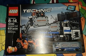 lego technic container yard 42062 building kit