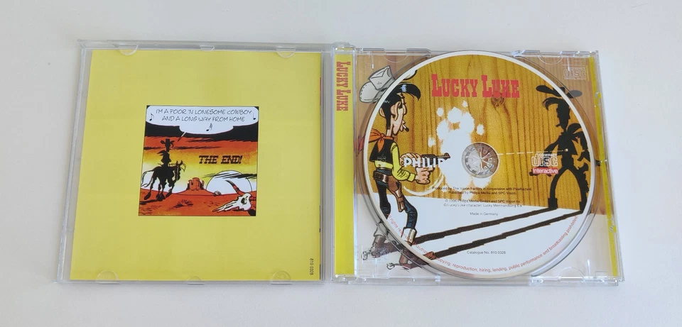 Rare Lucky Luke The Videogame Philips CDI Cd-i Videogame Gaming Original - Image 2 of 3