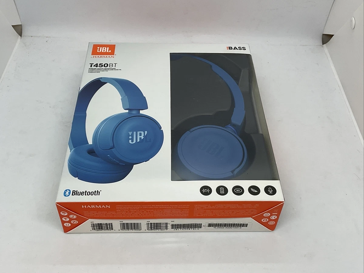 Jbl t450bt blue 2025