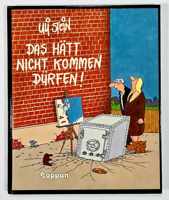  1991 Lappan THIS SHOULDN'T HAVE COME! Uli Stein German HC Z1 Cartoon/Humor