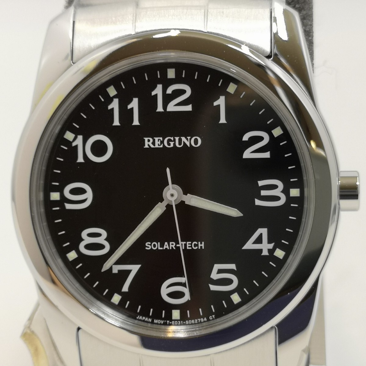 CITIZEN REGUNO RS25-0212A black Solar Tech Standard Model Men's