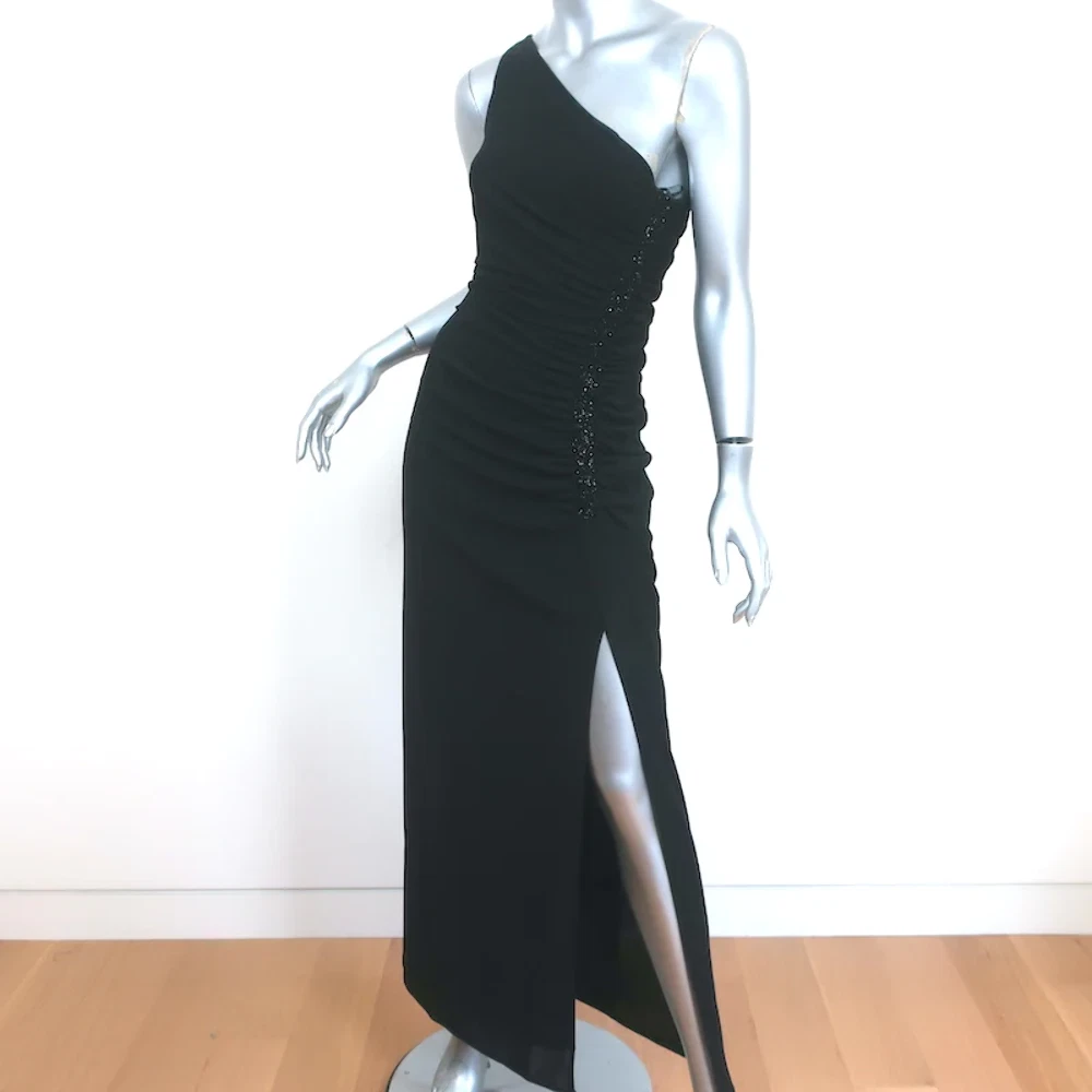 Laundry by shelli clearance segal one shoulder gown