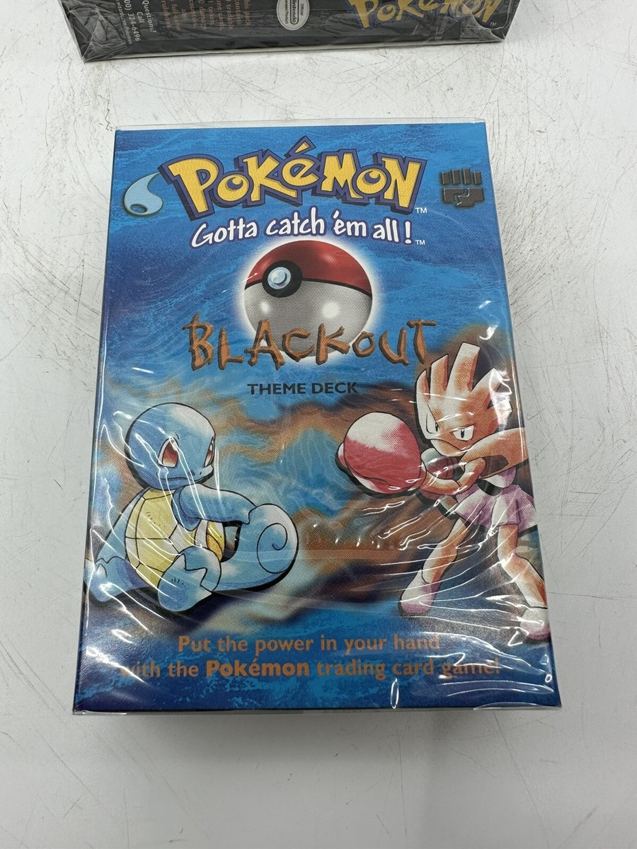 【英語版】ポケモンカードデッキ　BLACKOUT Pokemon Trading Card Game Blackout Theme Deck Sealed Rare Find | eBay