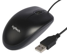 LOT OF 10 Logitech MICE Wired USB for Computers and Laptops CLEAN SANITIZE