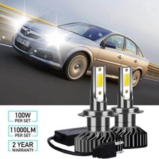 CANBUS LED HID LIGHTS CONVERSION KIT H7 6000K 100W 11000LM FIT VAUXHALL VECTRA
