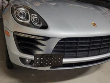 Bumper Tow Hook License Plate Tag Mount Bracket For Porsche Macan 2017-2018 New