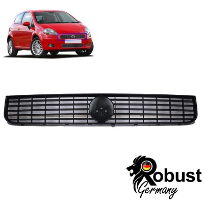 Kühlergrill Kühlergitter Grill Gitter Schwarz Für Fiat Grande Punto 0735419124