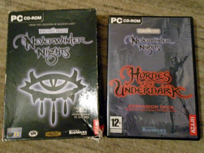 Neverwinter Nights (Cardboard Box Edition) & Hordes of the Underdark - PC CD-ROM