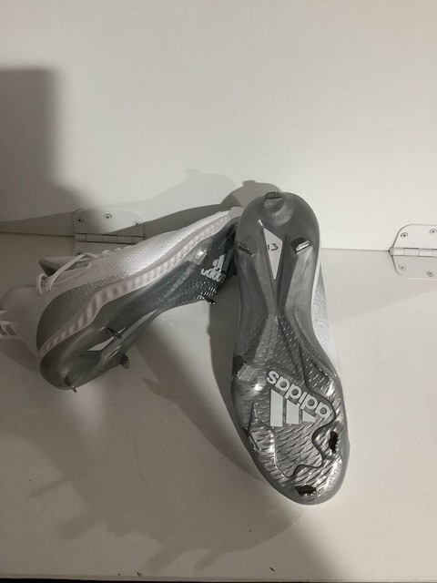 adidas Icon V Bounce Iced out White Metal Baseball Cleats Men Size 11 Ee4132 for sale online | eBay