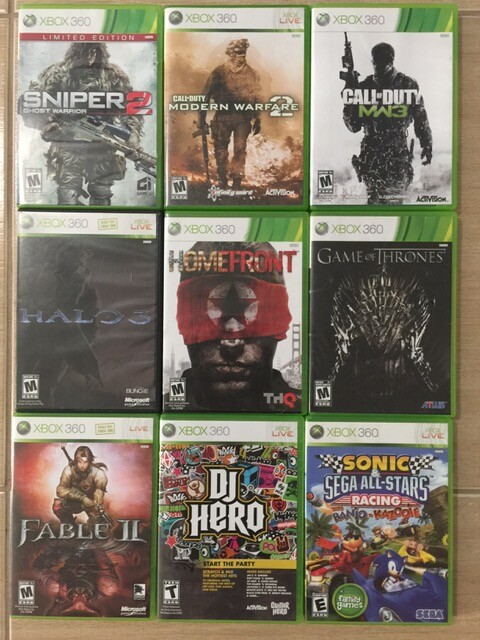 Xbox 360 Game Assortment with Manuals - Bundle & Save! | eBay