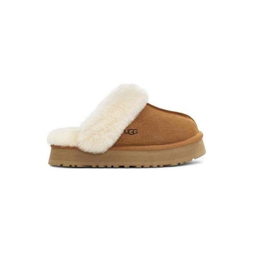 UGG Pantofole Ciabatte W DISQUETTE 1122550 CHESTNUT | eBay