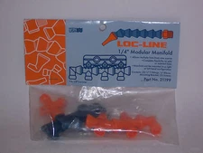 Loc-Line 1/4" Hose Modular Manifold 21199 NEW!!!