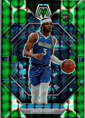 2022-23 Panini Mosaic #234 Jaden Hardy Green