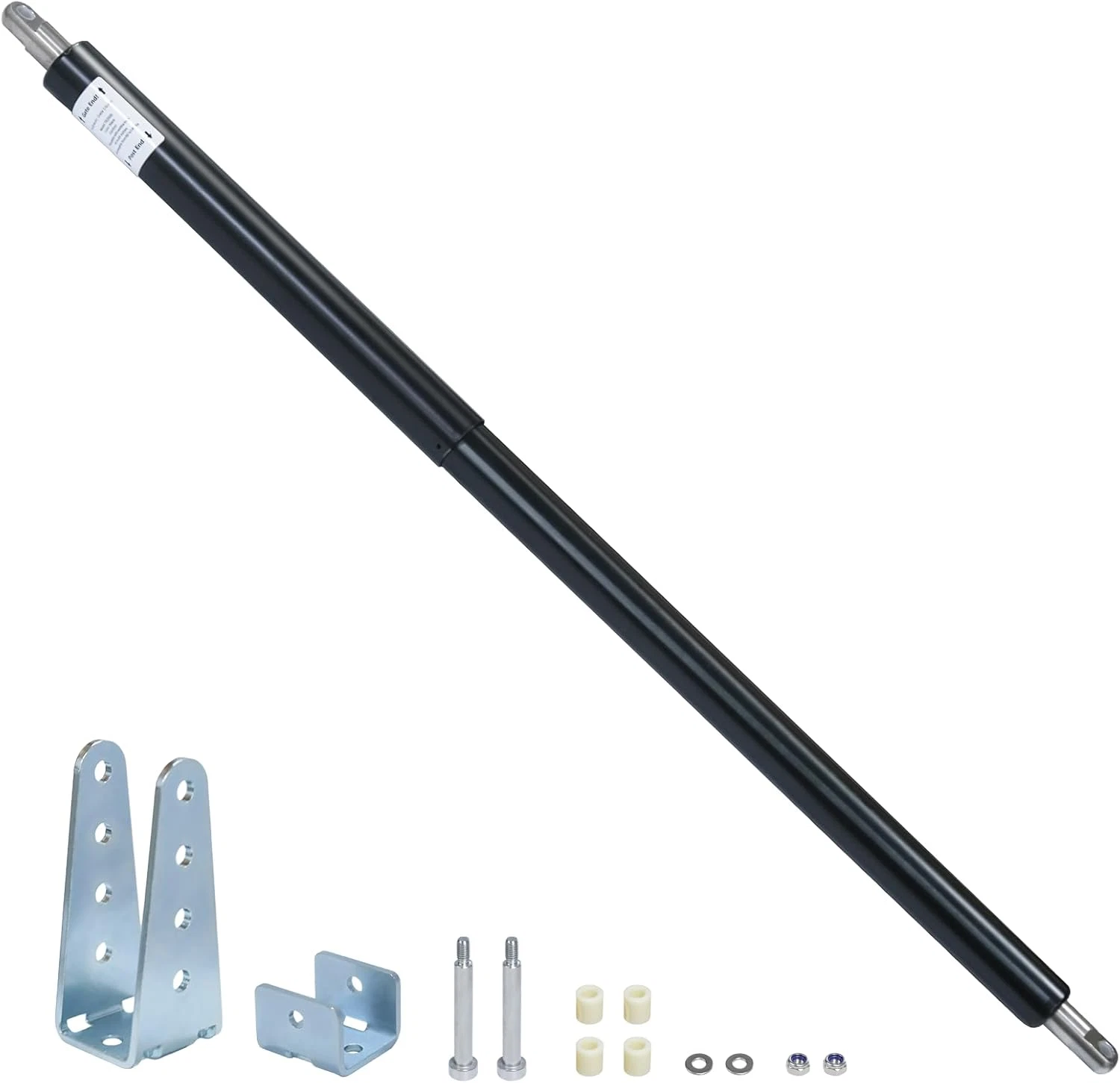 TB600 Hydraulic Gate Closer for 150-250 Lb Gates, 44-72 Inch Width, Black