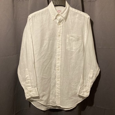 Brooks Brothers Madison Fit Button Down Shirt Men S Baird Mcnutt Irish Linen