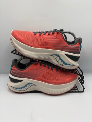 Saucony Endorphin Shift 3 Women s Coral White Running Shoes UK Size 6
