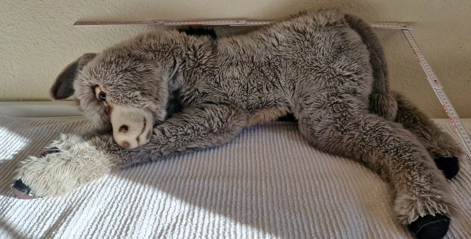 Steiff Esel groß weich  ca 80cm lang - Bild 2 von 4
