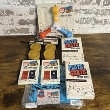 NEW - Lot Of Plate Crate - Mini Disks, Hand Eye Wheel,  Speed Ropes, Sleeves