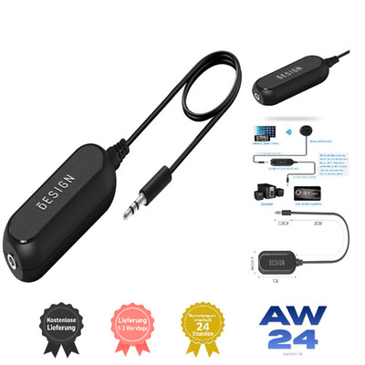 BESIGN 3,5 mm Audio Entstörfilter Auto Radio Lautsprecher