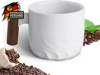 Espressotasse 70 Ml Keramik Mit Henkel FüR Kaffee Tee Latte, Modern, Langlebig