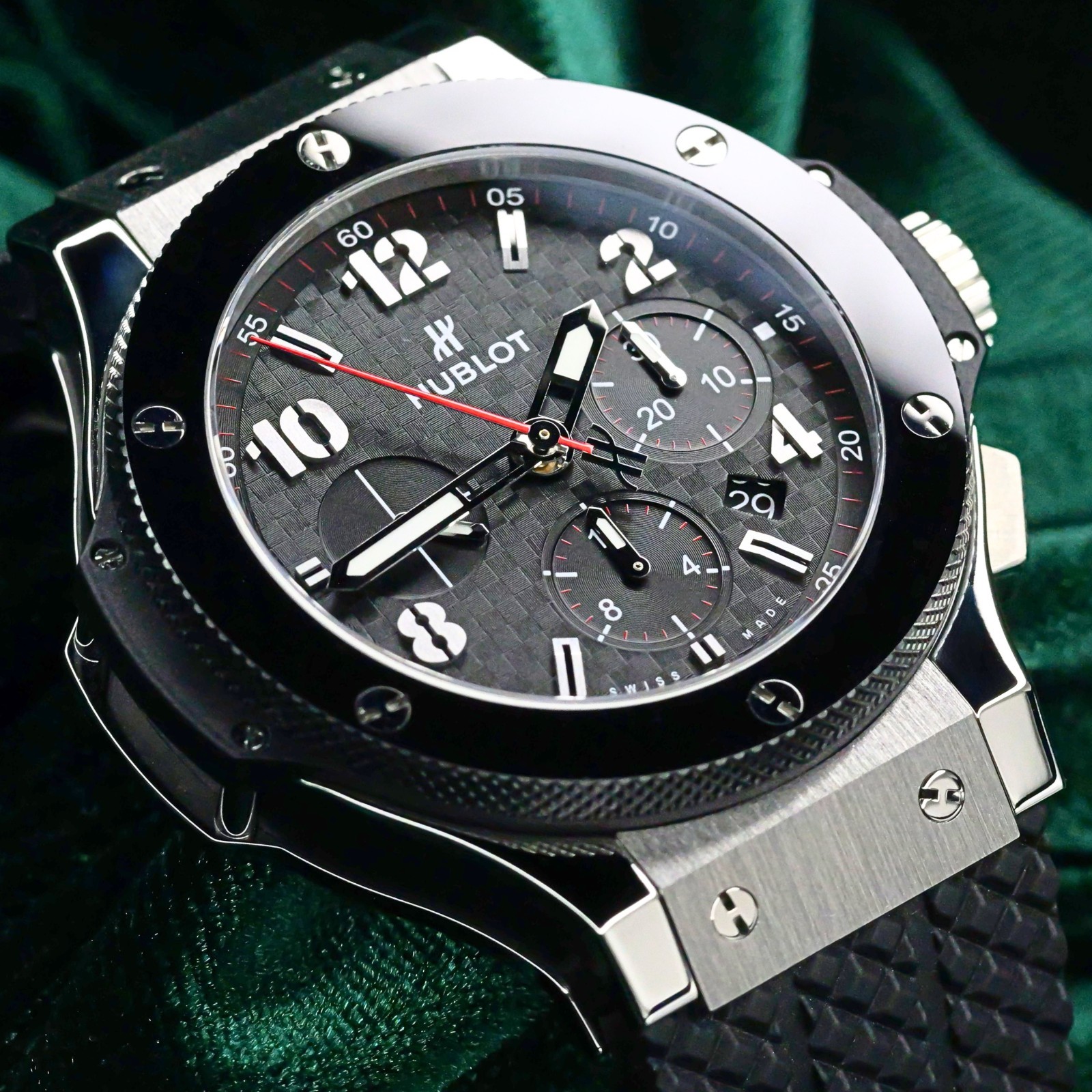 2025 Hublot Big Bang Original Steel Ceramic Black Dial Steel MINT 301.SB.131.RX