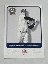 2001 Fleer Greats of the Game Baseball #19 - Elston Howard - New York Yankees