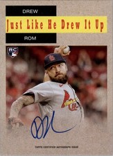 2024 Topps Archives '58 Topps TV Westerns Autographs #58WADR Drew Rom Auto - BB